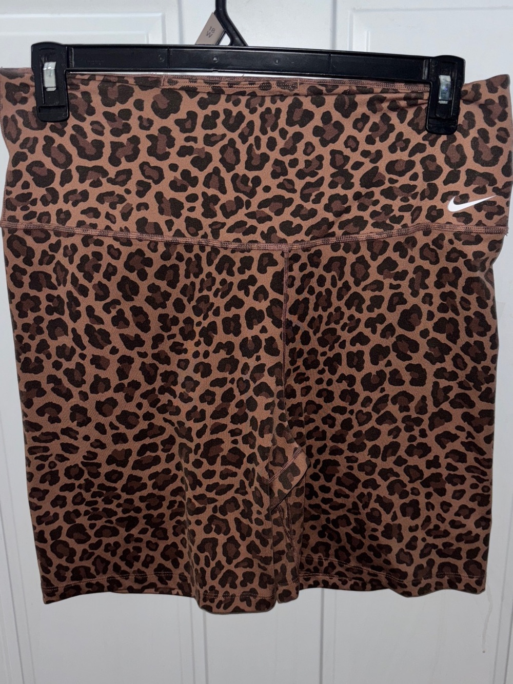Nike Brown Leopard Athletic Skirt